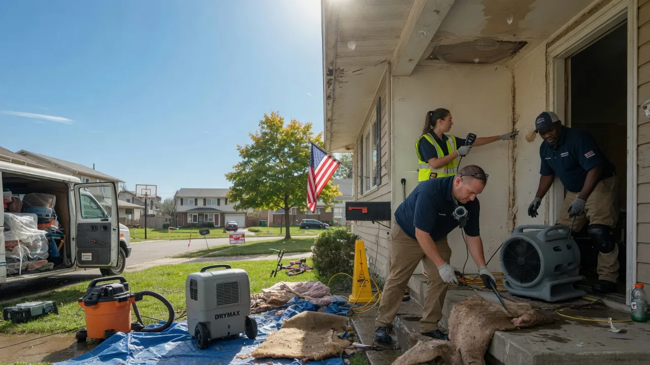 Water Damage Restoration in Enning, SD near me